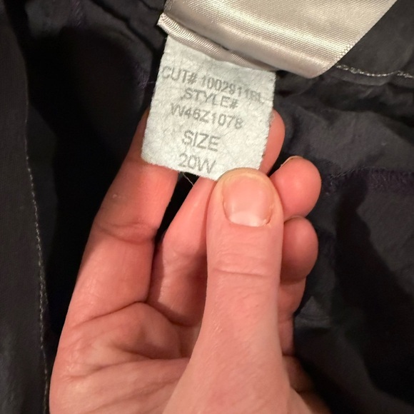 NYDJ Barbara Bootcut Jeans In Plus Size 20W. Sierra Grey. Style # W46Z1078 . - Picture 7 of 7